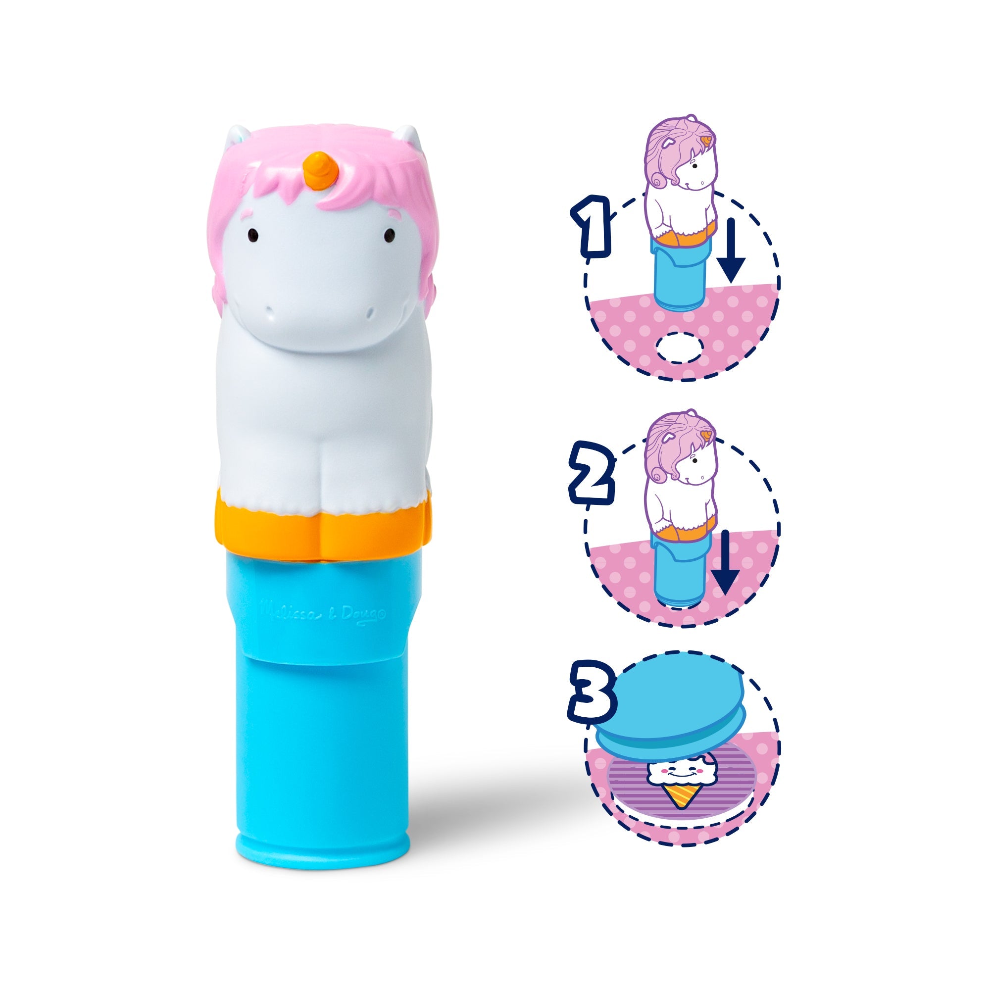 Sticker WOW!? Activity Pad & Sticker Stamper 12-PACK – Unicorn