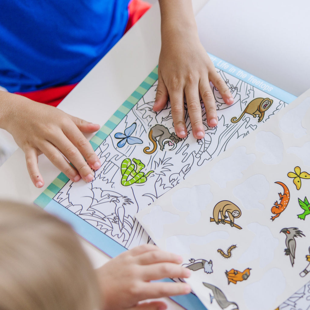 Seek & Find Sticker Pad ?C Animals