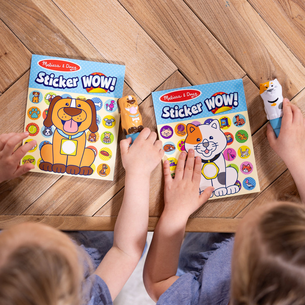 Sticker WOW!? Activity Pads & Sticker Stampers VALUE PACK – Pets