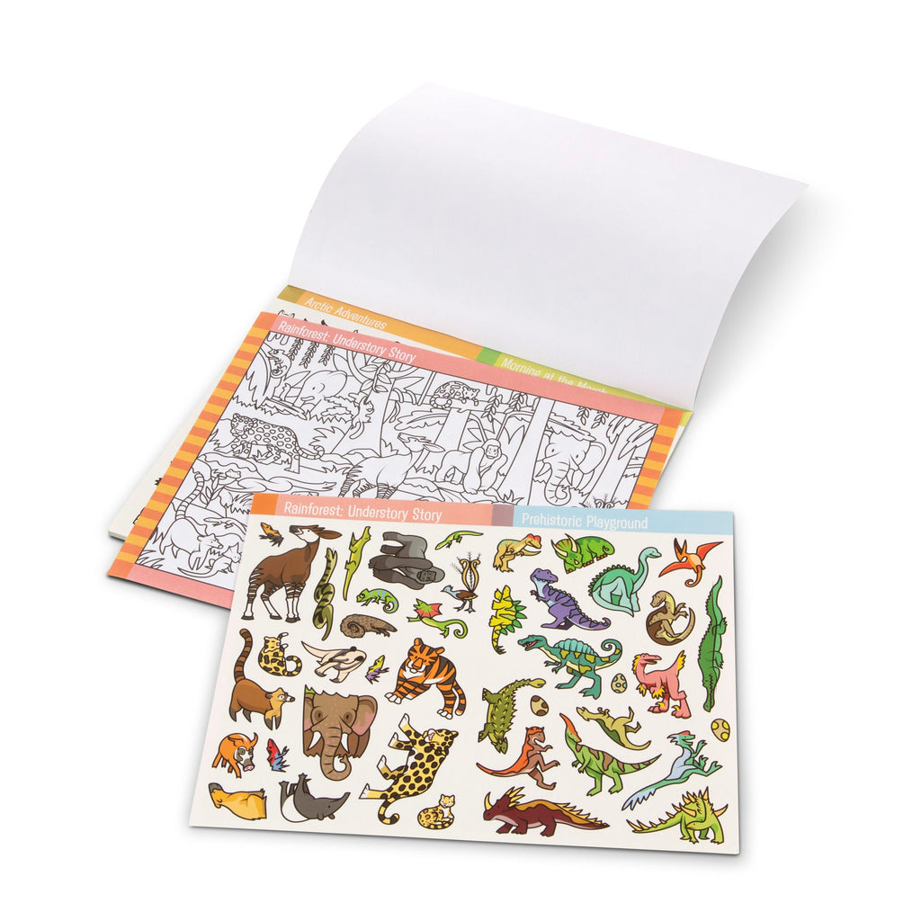 Seek & Find Sticker Pad ?C Animals
