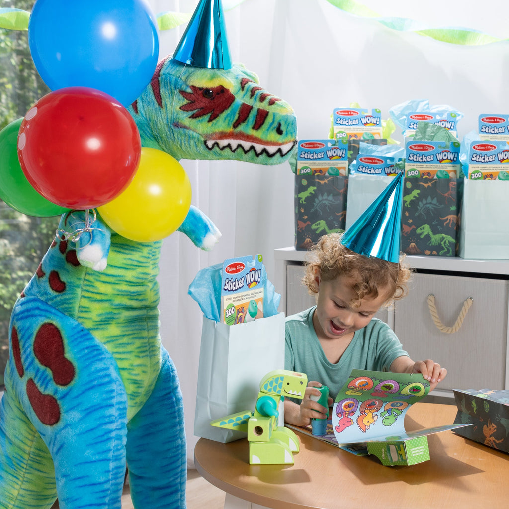Sticker WOW!? Activity Pad & Sticker Stamper 12-PACK  – Dinosaur