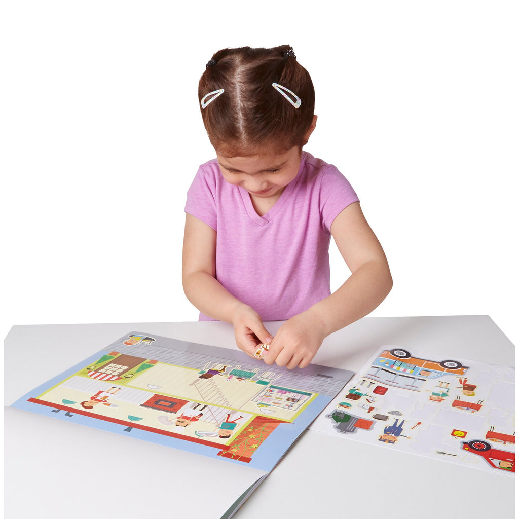 Reusable Sticker Pad – My Town