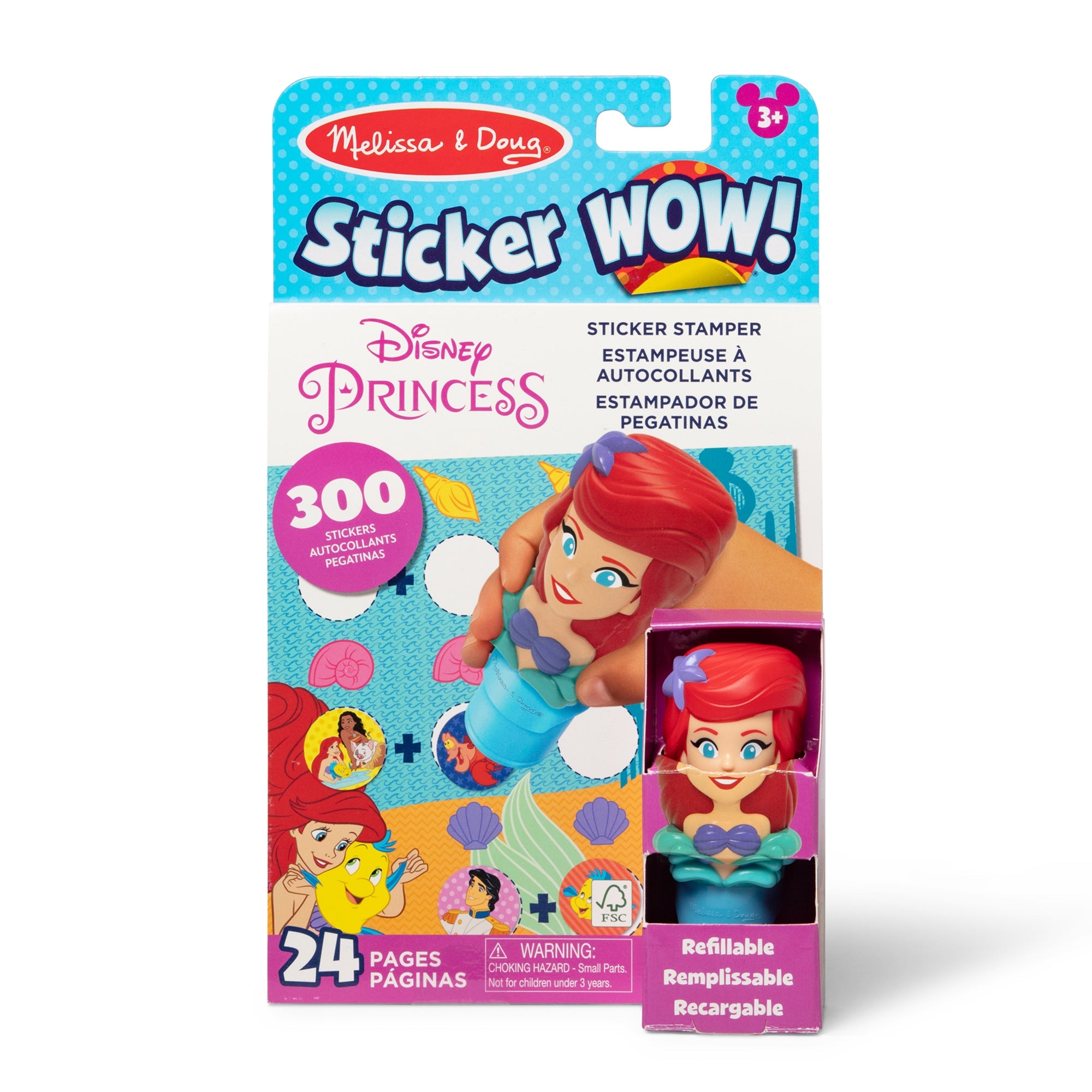 Sticker WOW!? Activity Pad & Sticker Stamper – Ariel