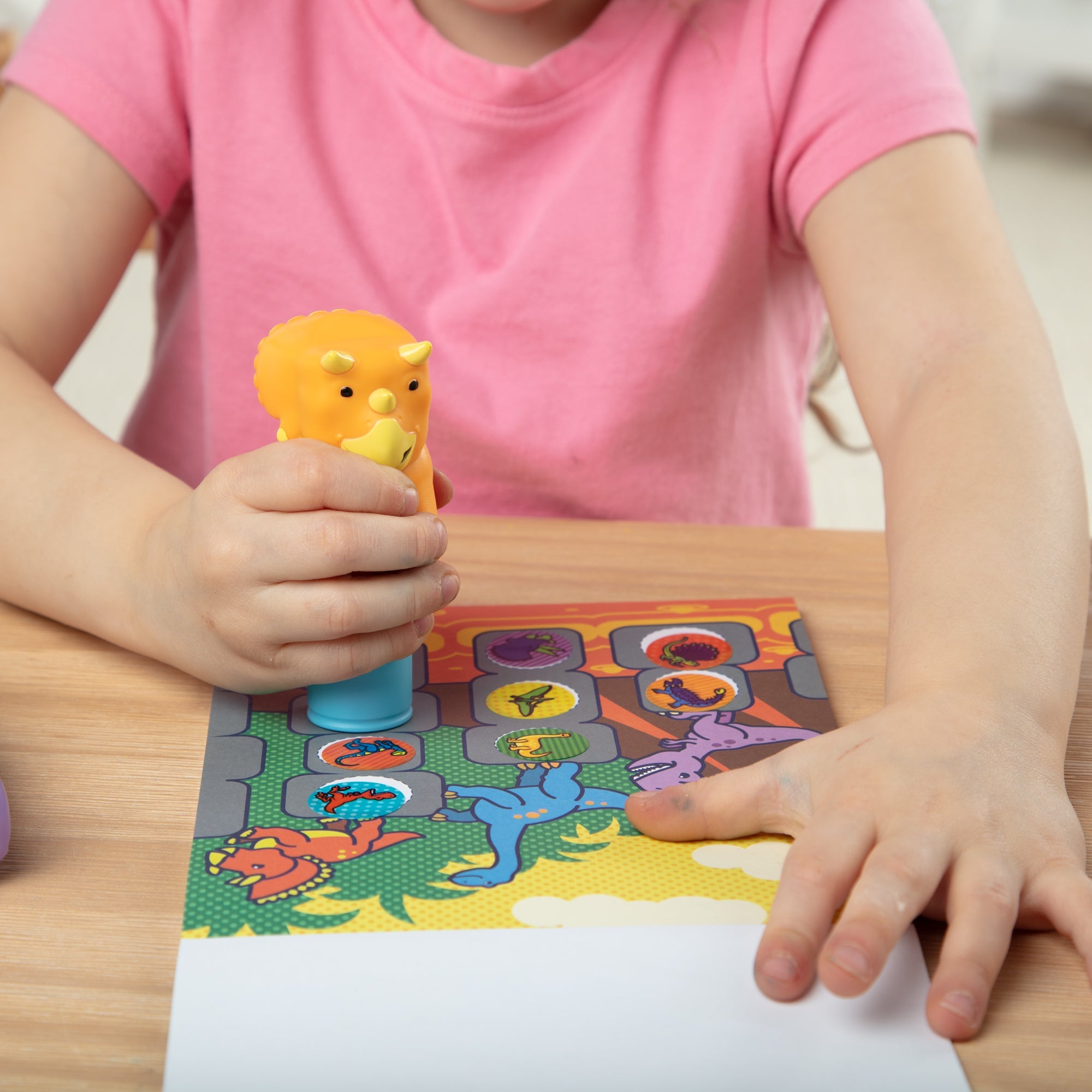 Sticker WOW!? Activity Pad & Sticker Stamper Value Pack – Dinosaur