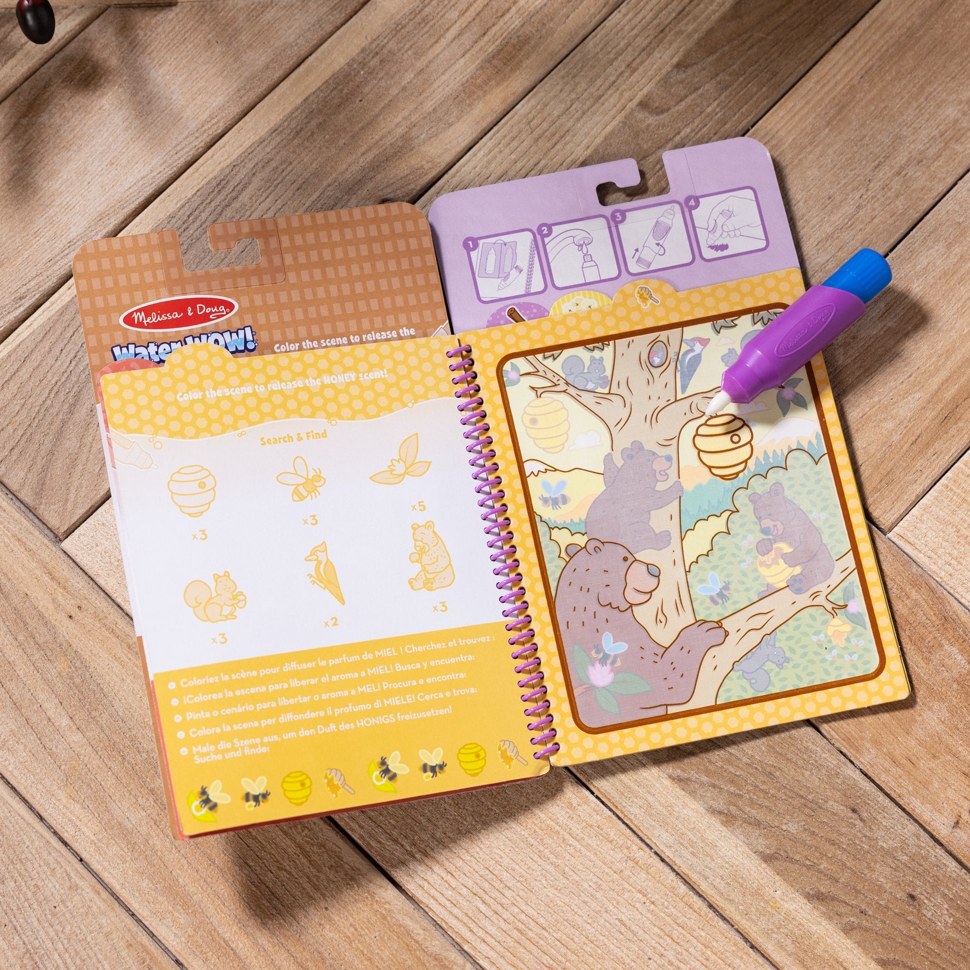Scented Water WOW! Water-Reveal Pad – Treats