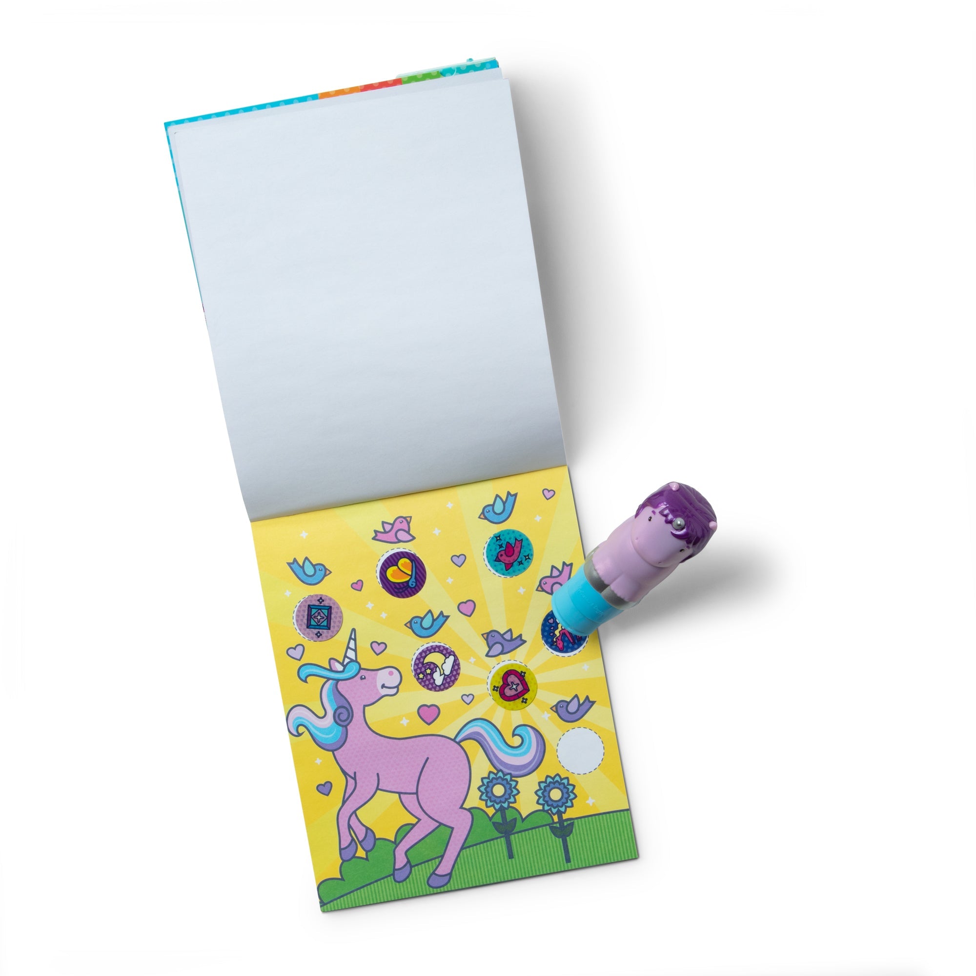 Sticker WOW!? Activity Pad & Sticker Stamper – Purple Unicorn