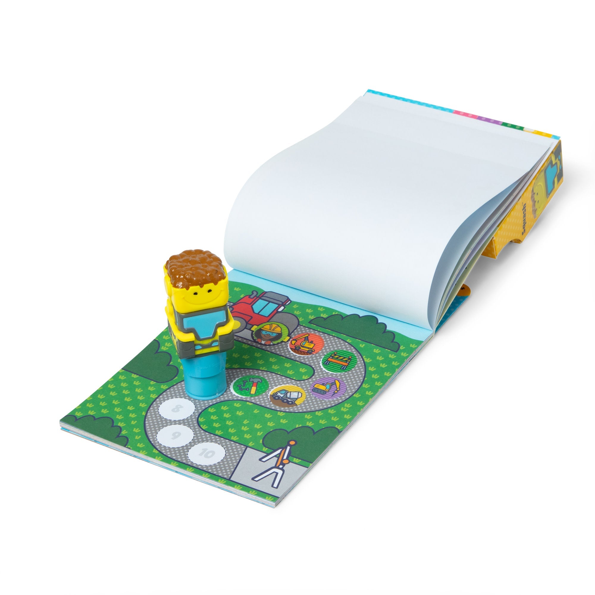Sticker WOW!? Activity Pad & Sticker Stamper – Bulldozer