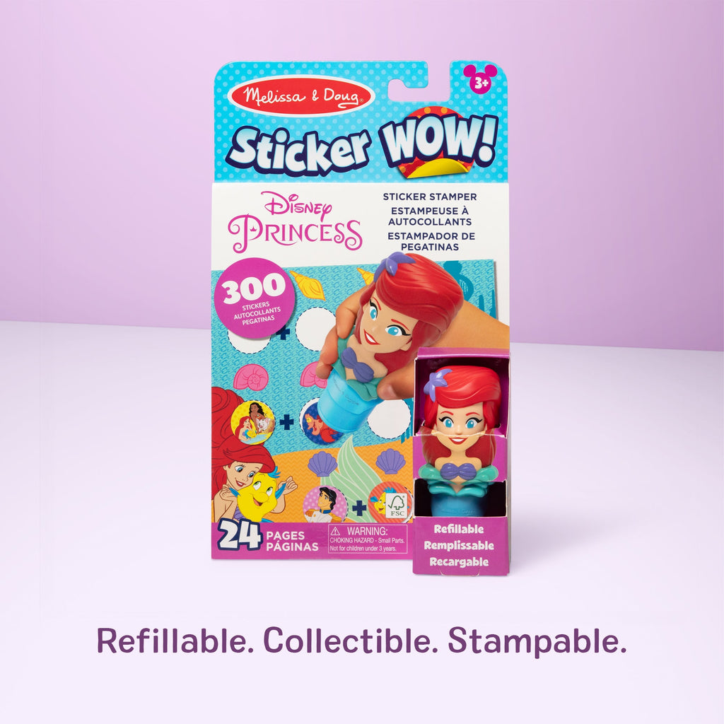 Sticker WOW!? Activity Pad & Sticker Stamper – Ariel