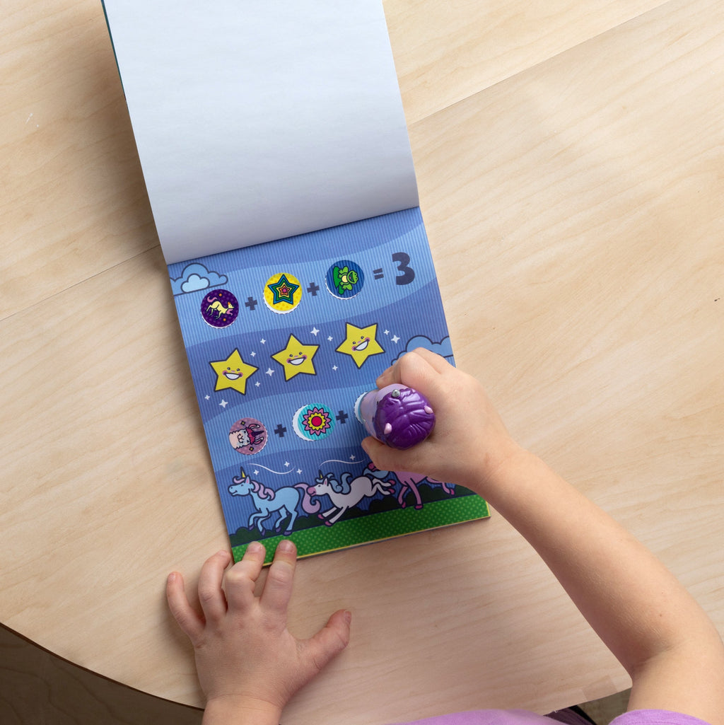Sticker WOW!? Activity Pad & Sticker Stamper – Purple Unicorn
