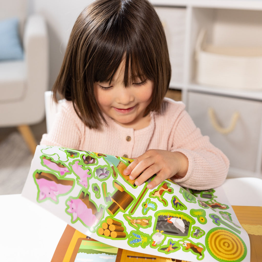 Reusable Sticker Pad – Farm